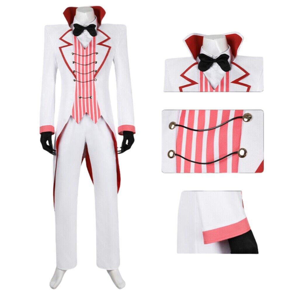 【New Arrival】Xcoser Hazbin Hotel Lucifer Morningstar Cosplay Costume