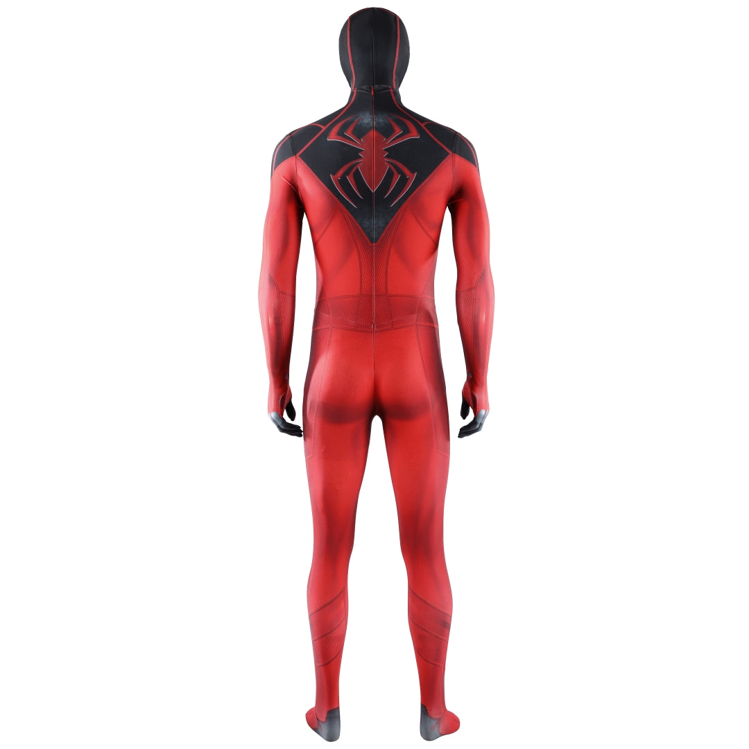 New Arrival | Scarlet Spider Bodysuit - Spider-Man Jumpsuit Replica - Adult Halloween