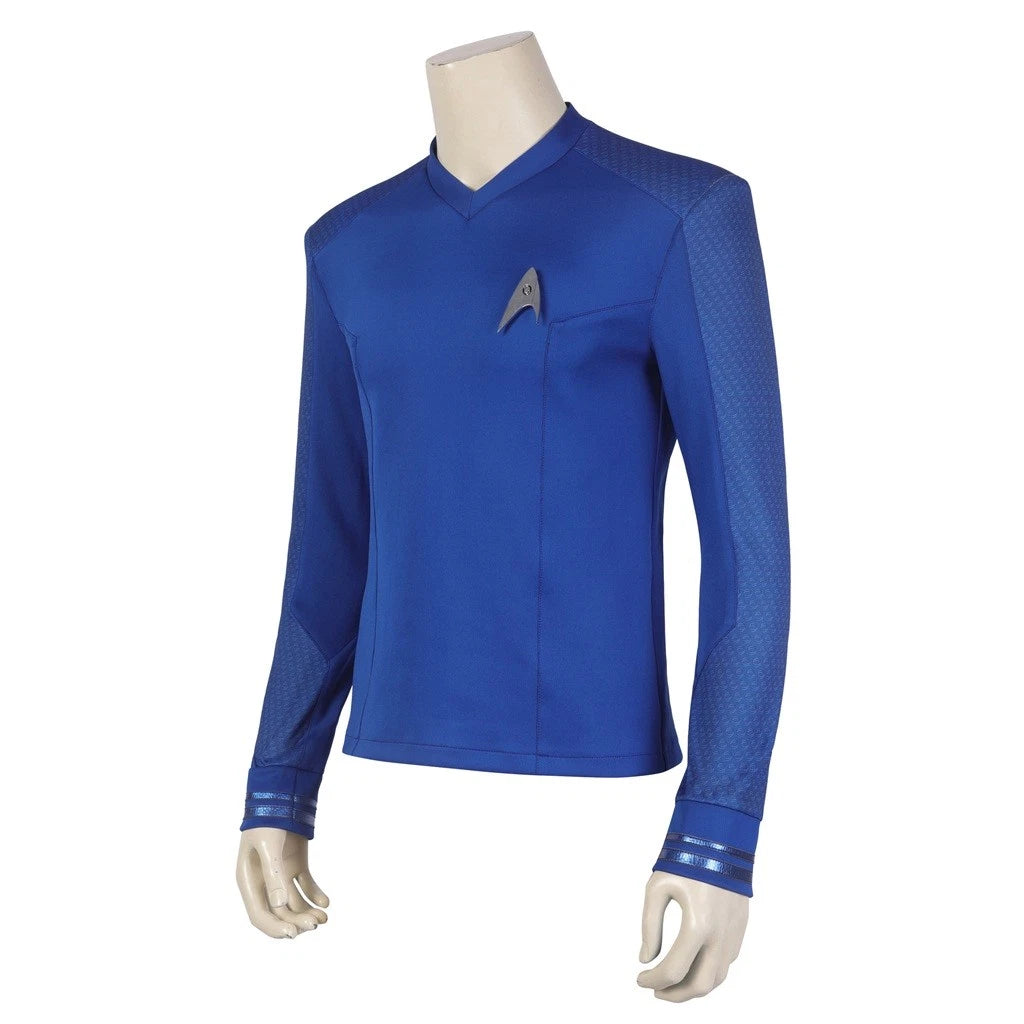 New Arrival | Xcoser Star Trek: Strange New Worlds Cosplay Starfleet Uniform & Badge Top Shirt