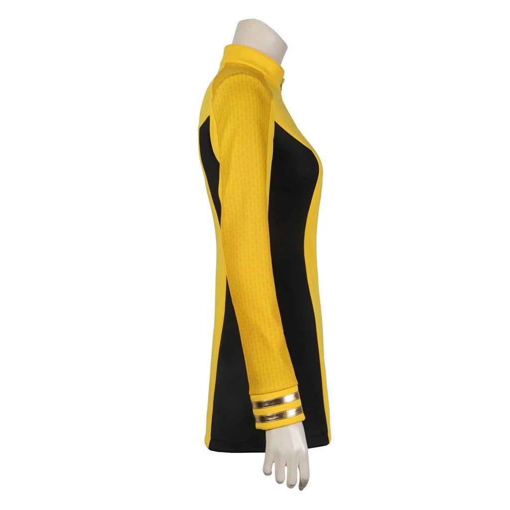 New Arrival | Xcoser Star Trek: Strange New Worlds Number One Cosplay Starfleet Uniform Badge