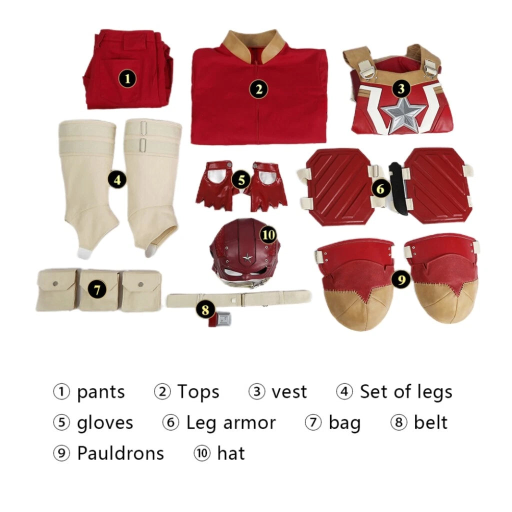 【New Arrival】Xcoser Thunderbolts Red Guardian Costume