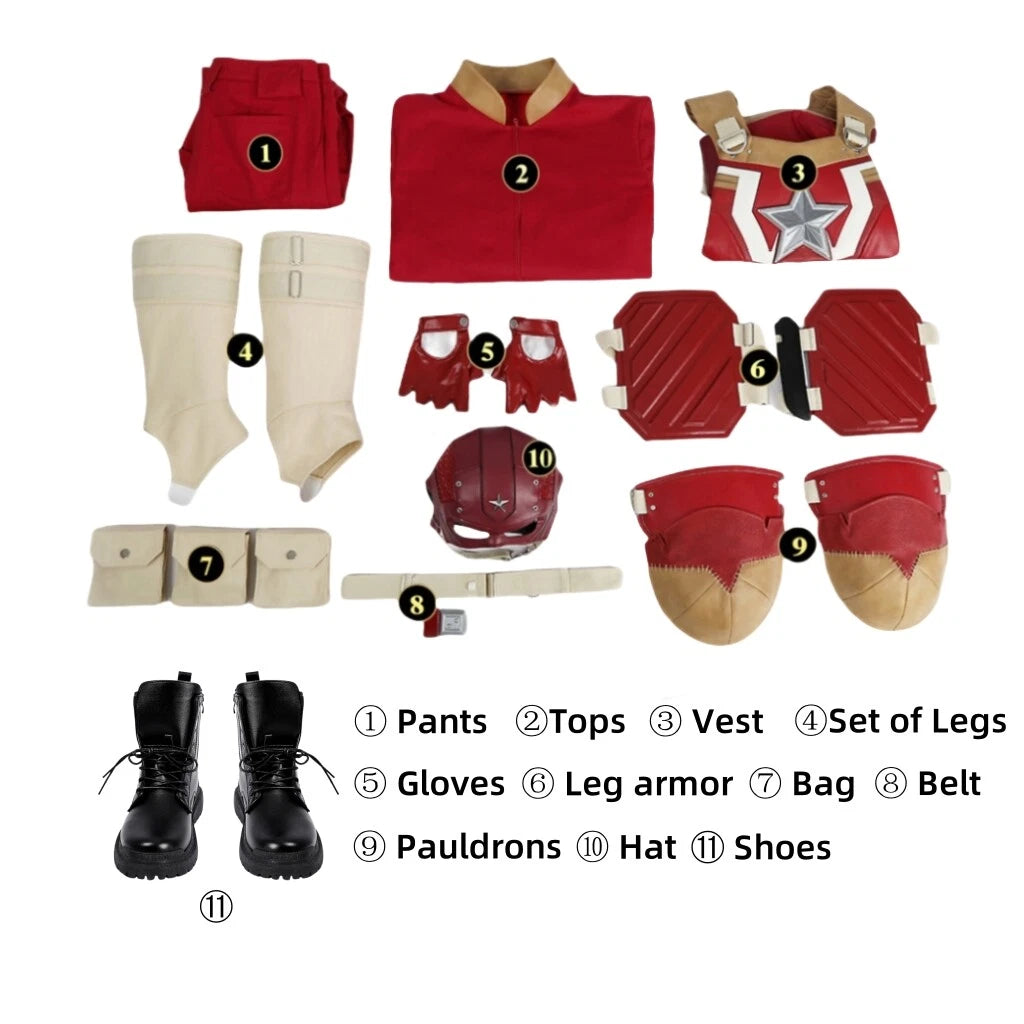 【New Arrival】Xcoser Thunderbolts Red Guardian Costume