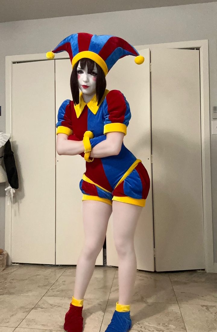 【25 off】Xcoser The Amazing Digital Circus Pomni Cosplay Costume X